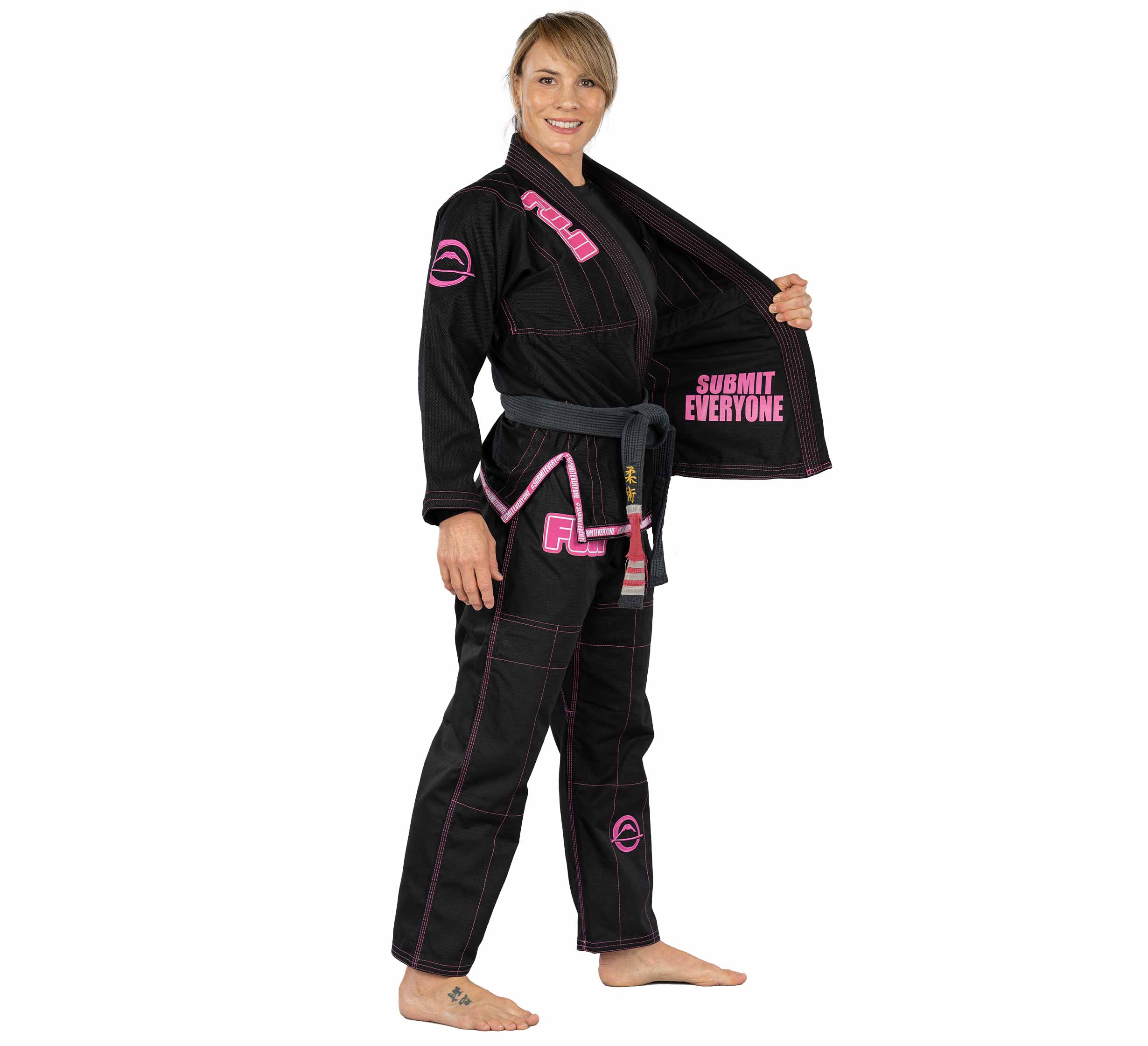 Submit Everyone Womens BJJ Gi Pink