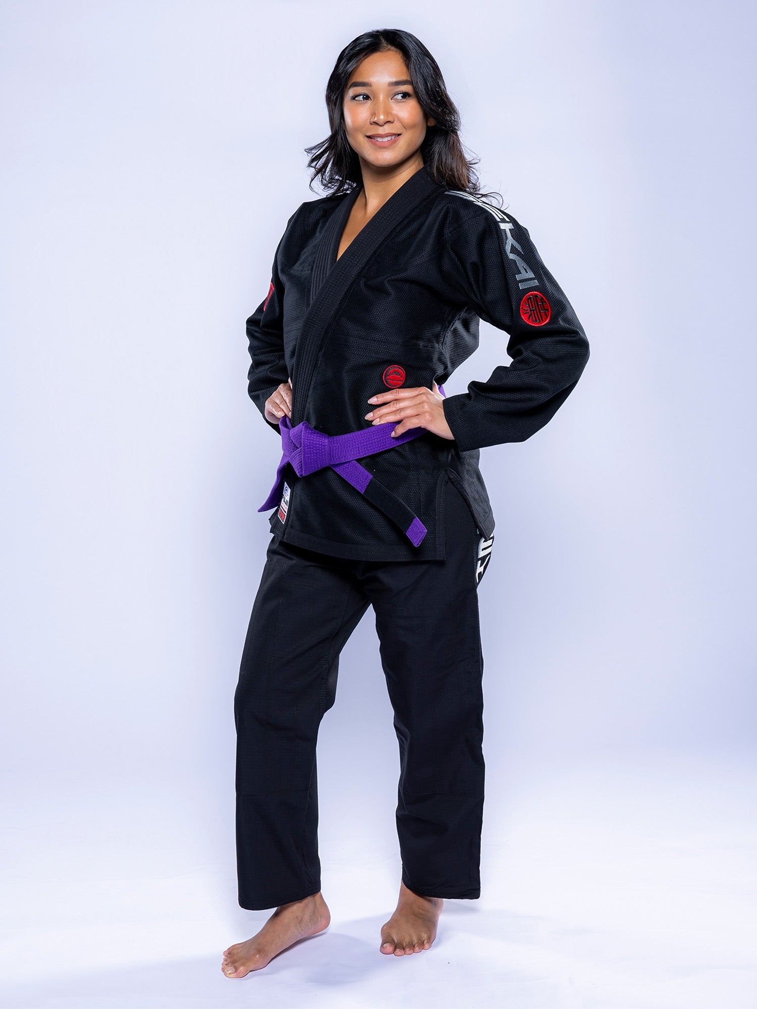 Womens SEKAI 3.0 BJJ Gi Black Grey