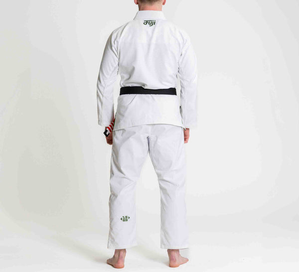 Flow-Tech BJJ Gi White/Green