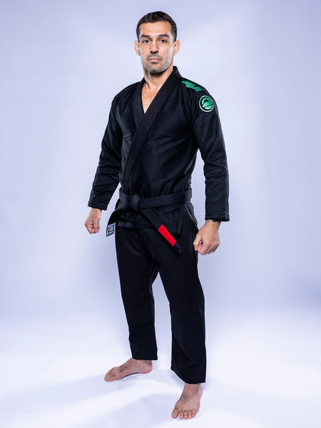 Baseline 2.0 Slim Fit BJJ Gi Black Mint