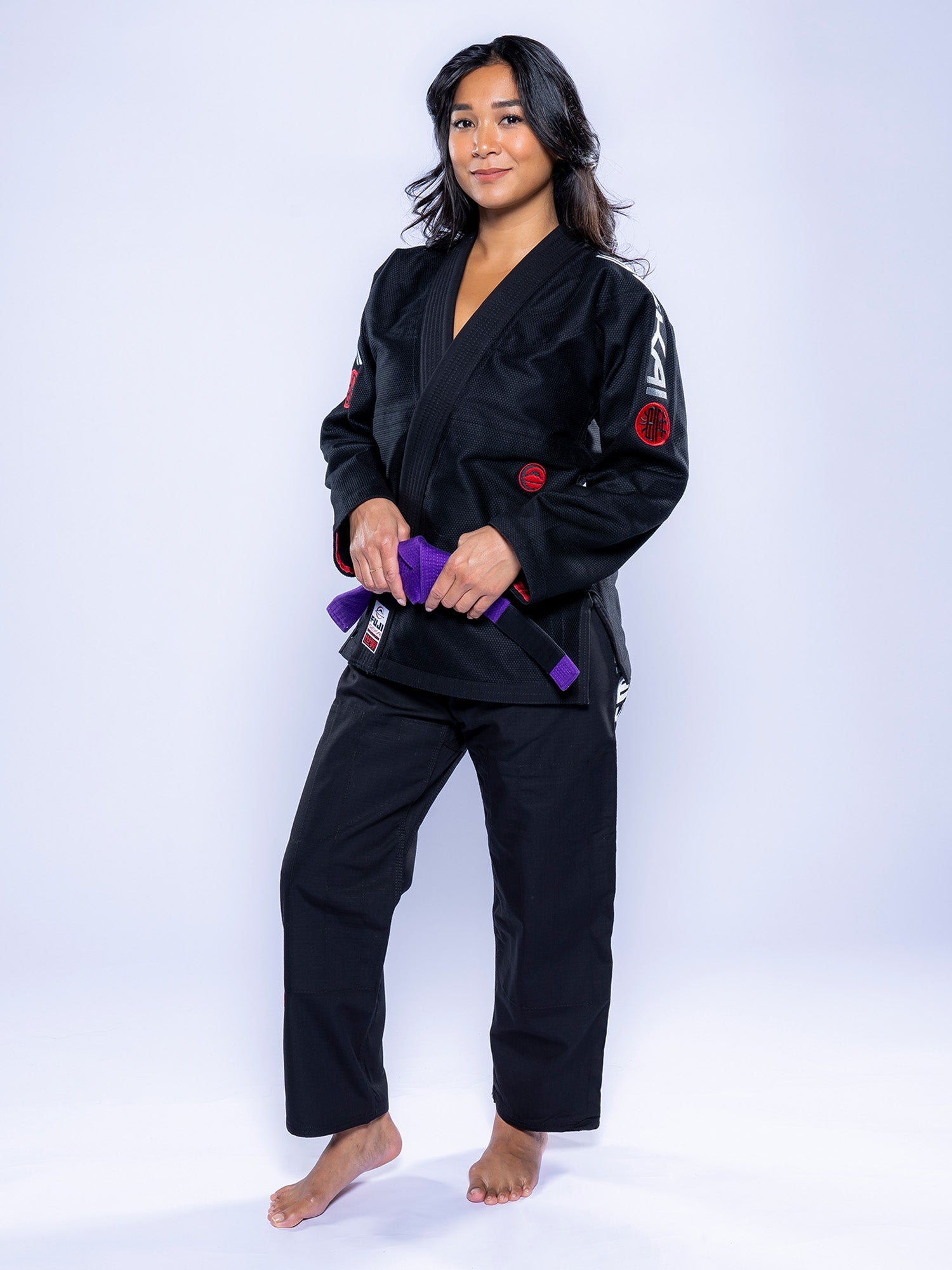 Womens SEKAI 3.0 BJJ Gi Black Grey