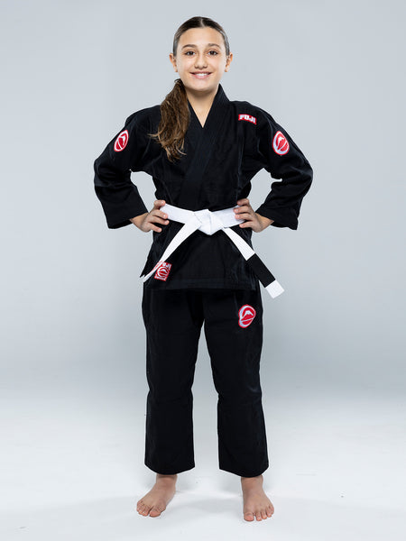 Kids Competition BJJ Gi Black