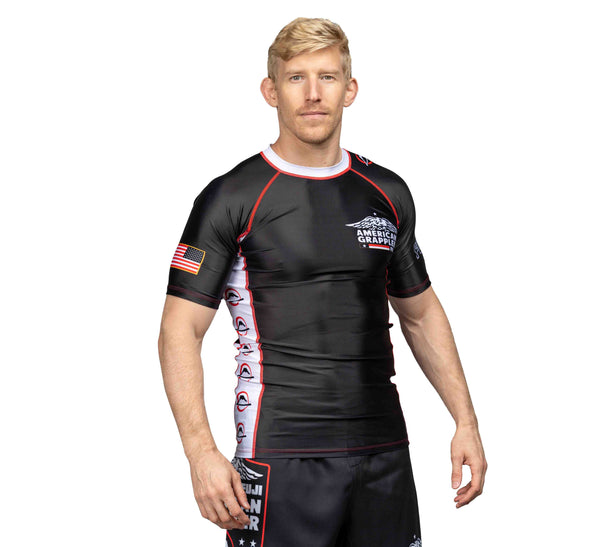 American Grappler Rashguard Black