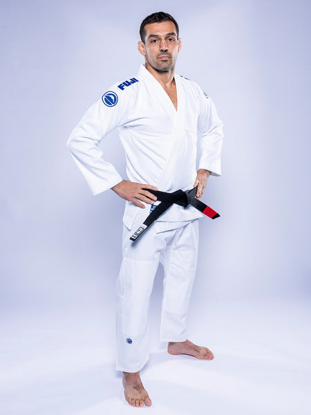 Baseline 2.0 Slim Fit BJJ Gi White Navy