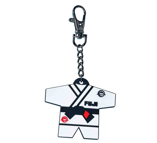 FUJI BJJ Keychain White