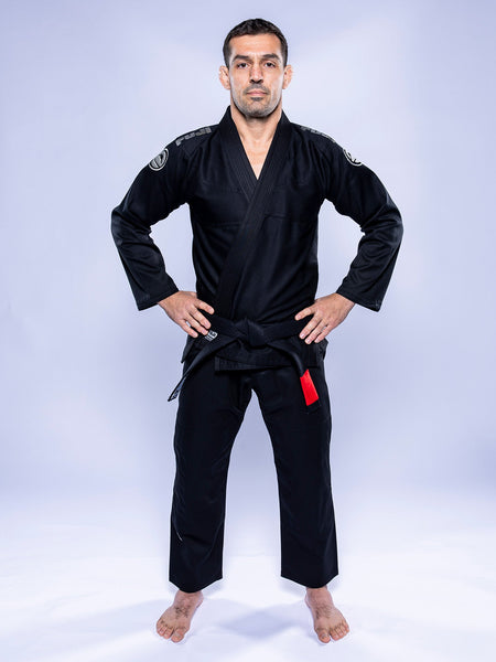 Baseline 2.0 Slim Fit BJJ Gi Black Grey
