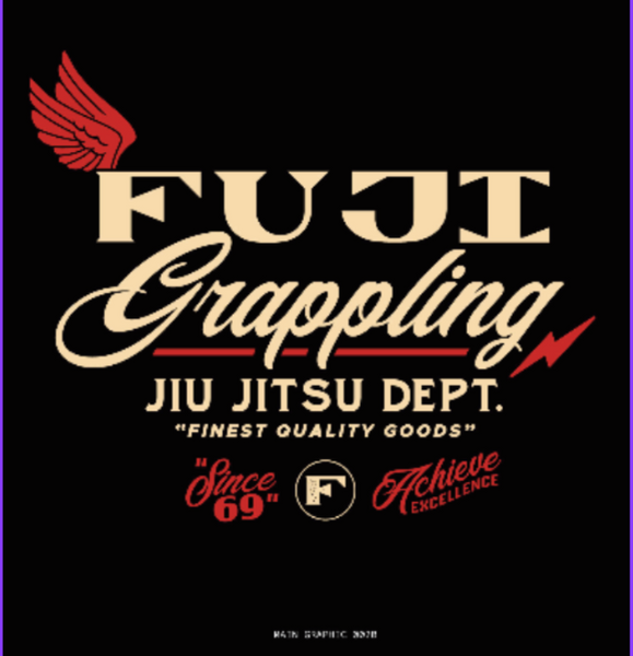 Grappling Division Hoodie Black