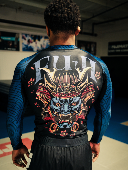 Oni Samurai Flex Lite Rashguard Blue