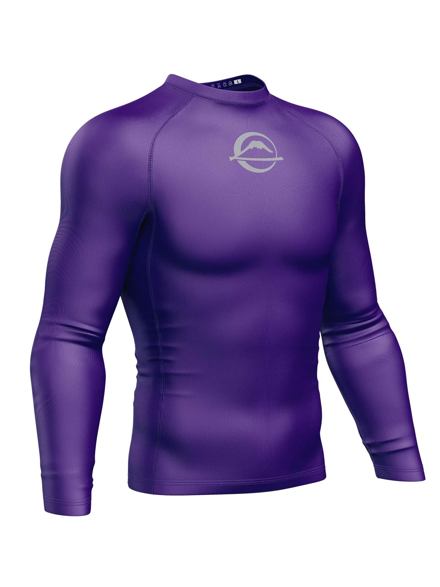 Baseline Ranked Long Sleeve Rashguard Purple