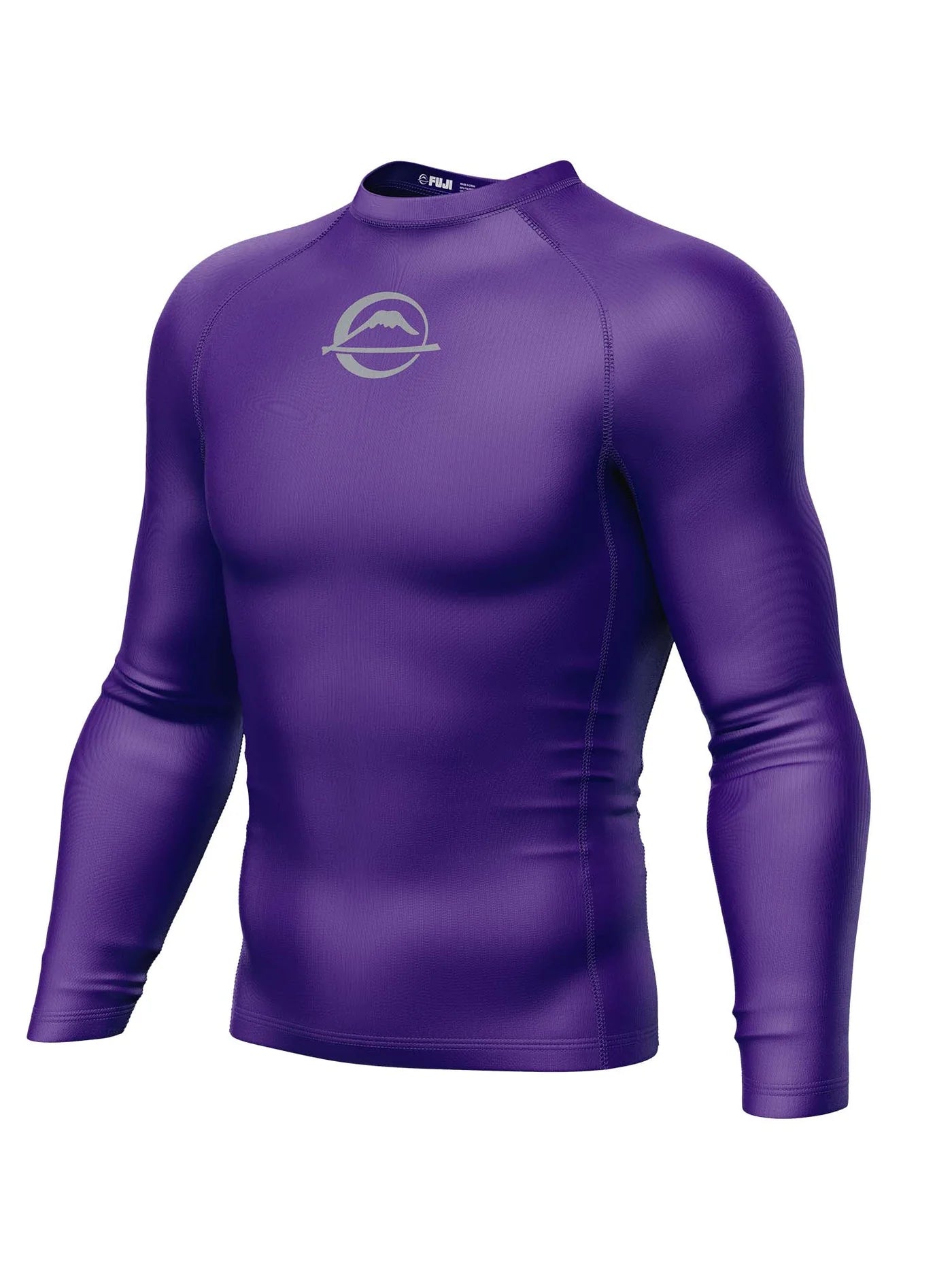 Baseline Ranked Long Sleeve Rashguard Purple