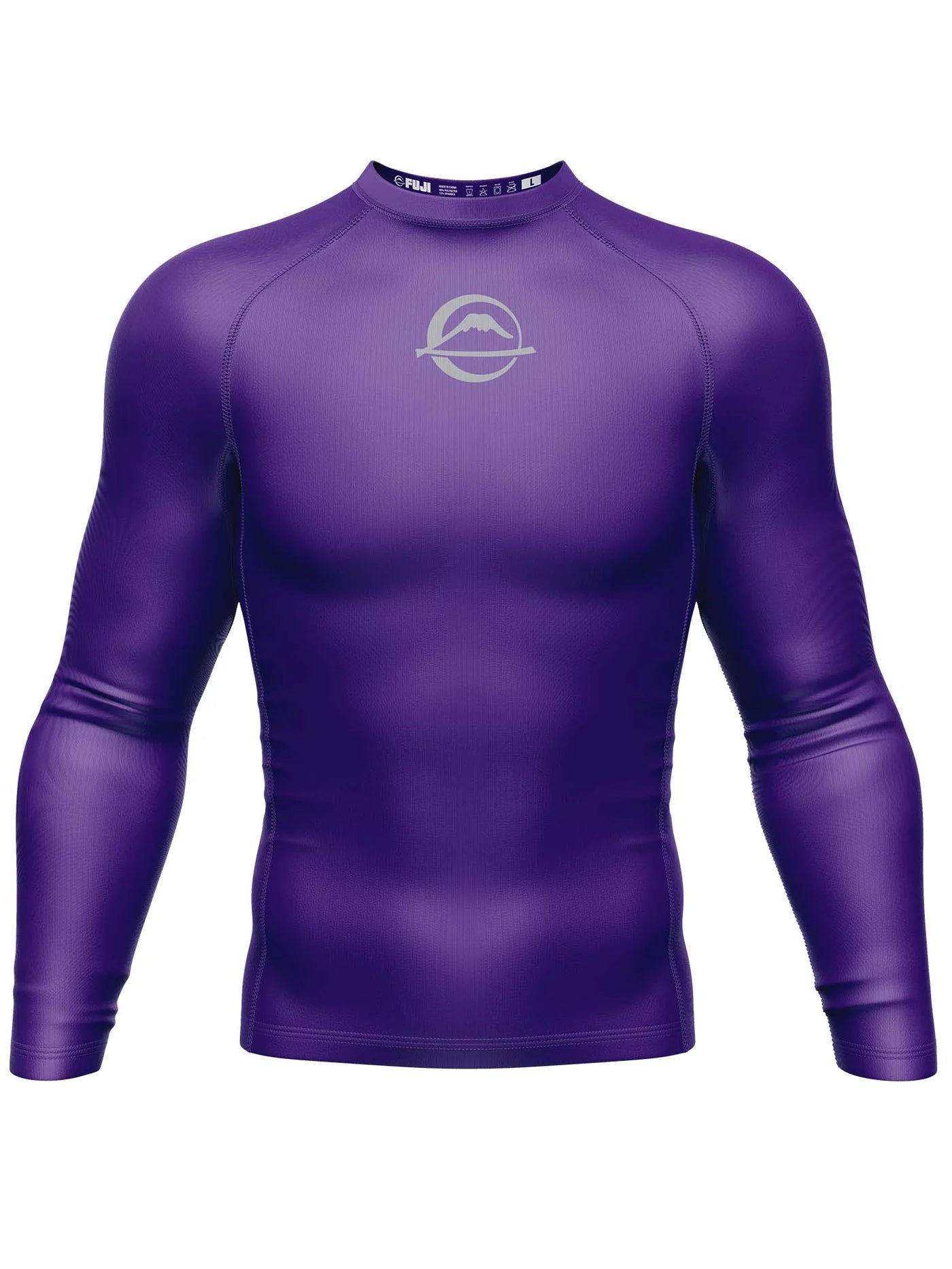 Baseline Ranked Long Sleeve Rashguard Purple
