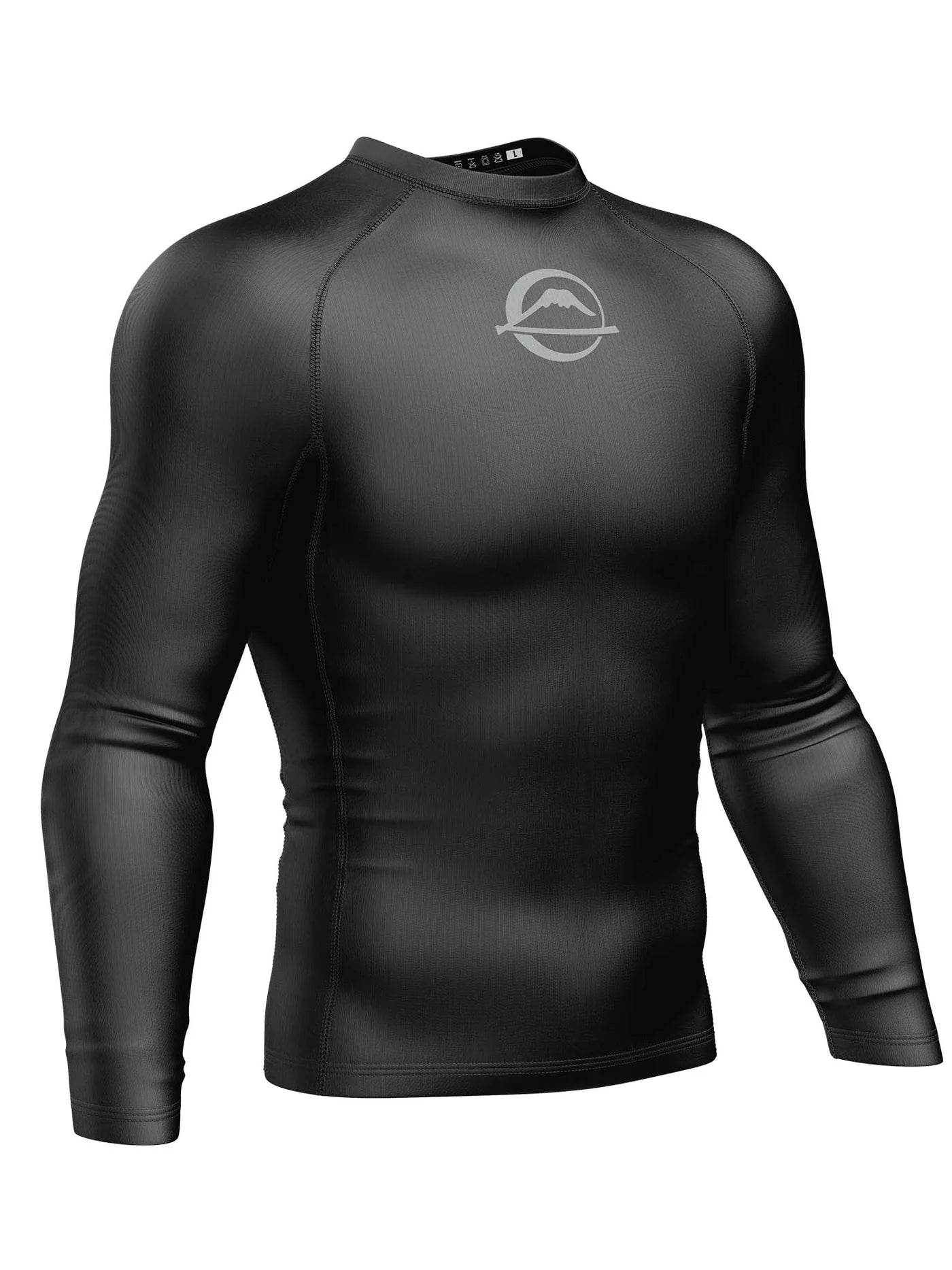 Baseline Ranked Long Sleeve Rashguard Black