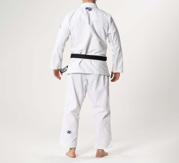 Flow-Tech BJJ Gi White/Navy/Orange