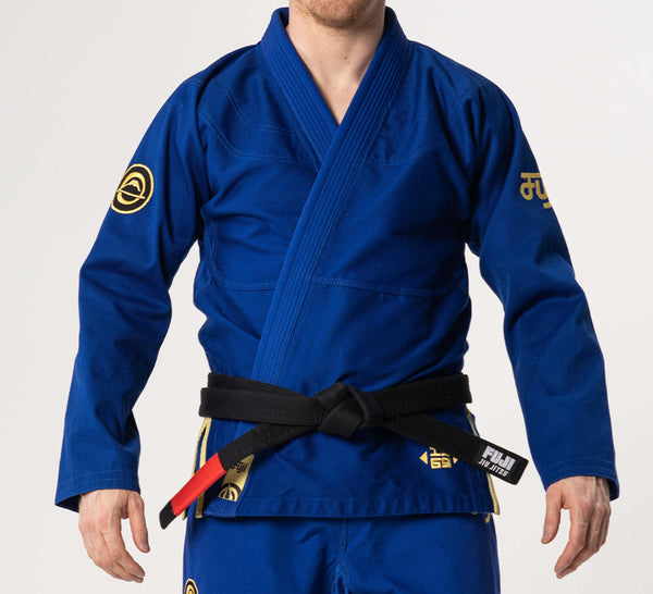 Flow-Tech BJJ Gi Blue/Gold