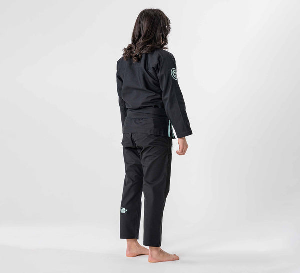 Womens Flow-Tech BJJ Gi Black/Mint