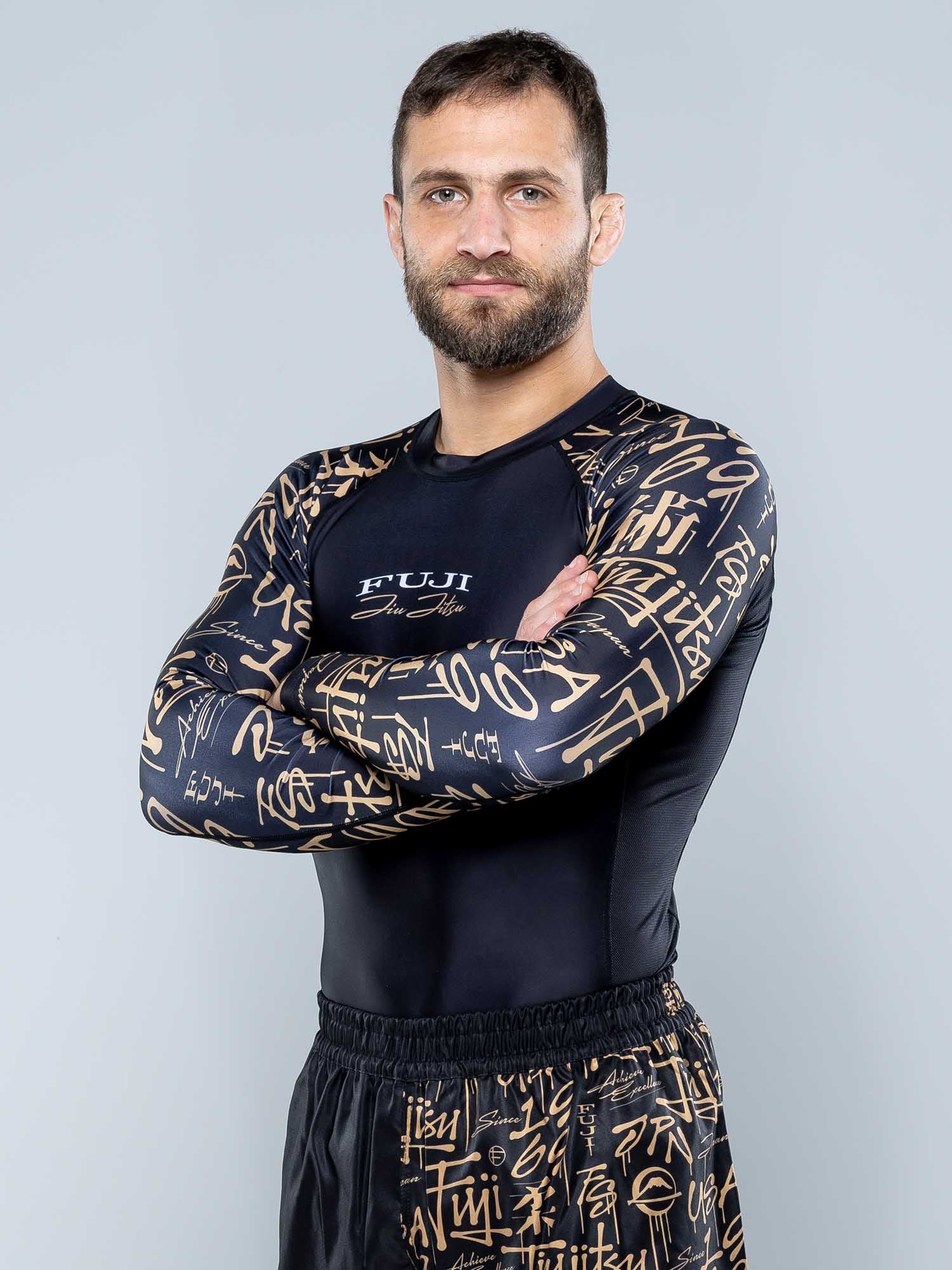 Shinobi Long Sleeve Rashguard Black
