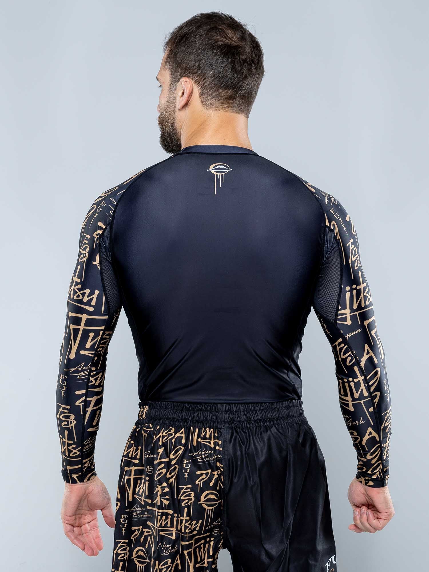 Shinobi Long Sleeve Rashguard Black