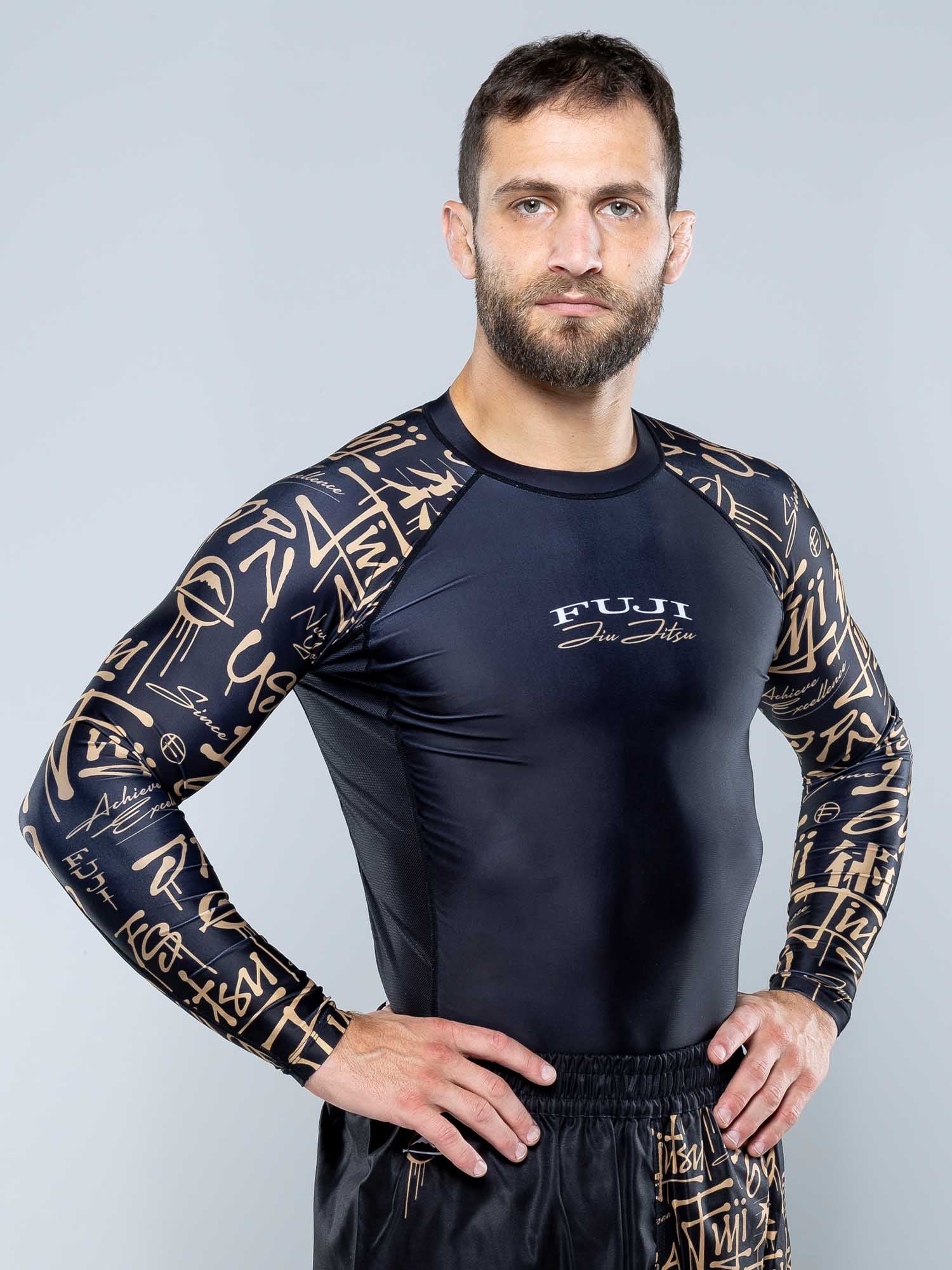 Shinobi Long Sleeve Rashguard Black