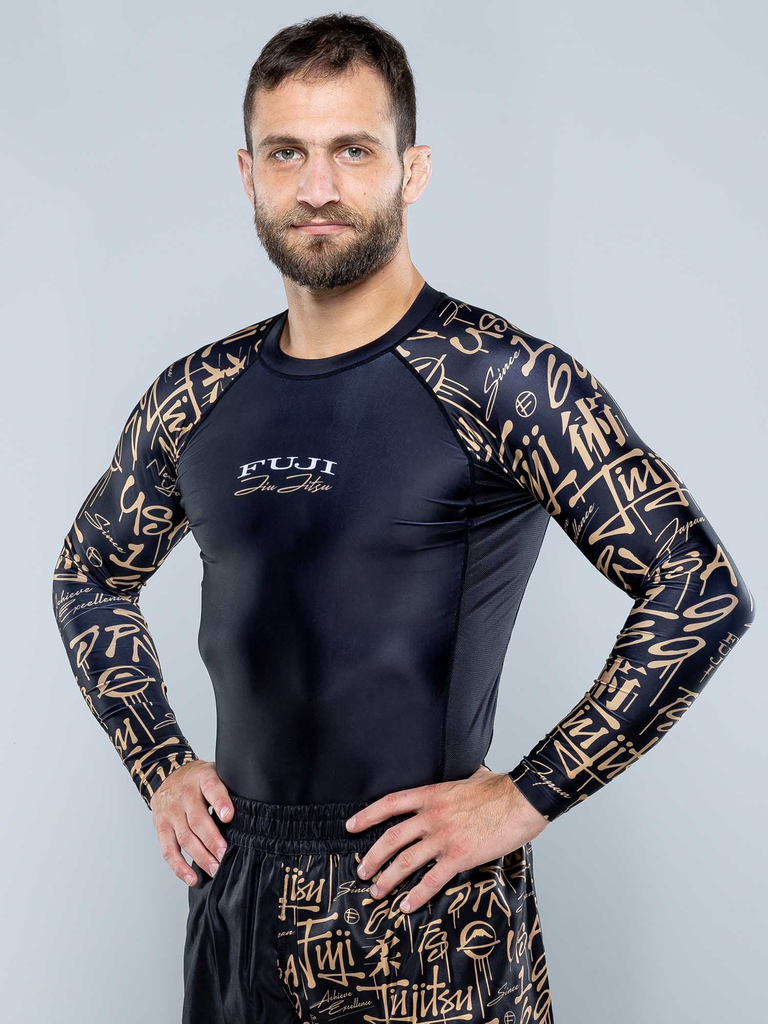 Shinobi Long Sleeve Rashguard Black