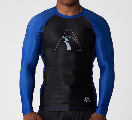 FUJI x Alliance Ranked Long Sleeve Rashguard Blue