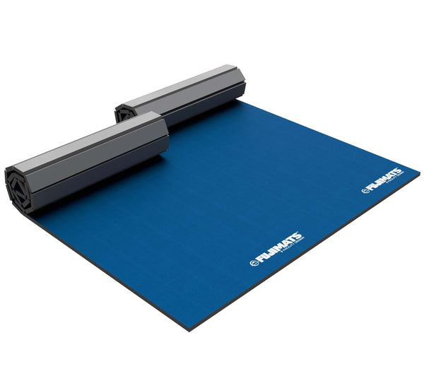 Home Roll Out Mats Tatami Series Blue