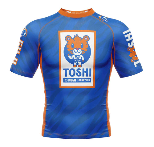 Kids Toshi Rashguard Blue/Orange