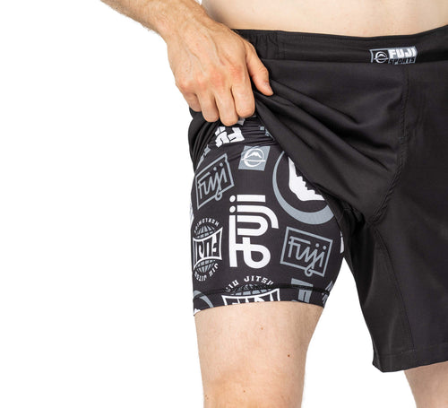 Ultimate Grappling Shorts Black