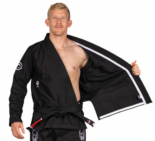 Suparaito BJJ Gi Dark Arts Edition Black