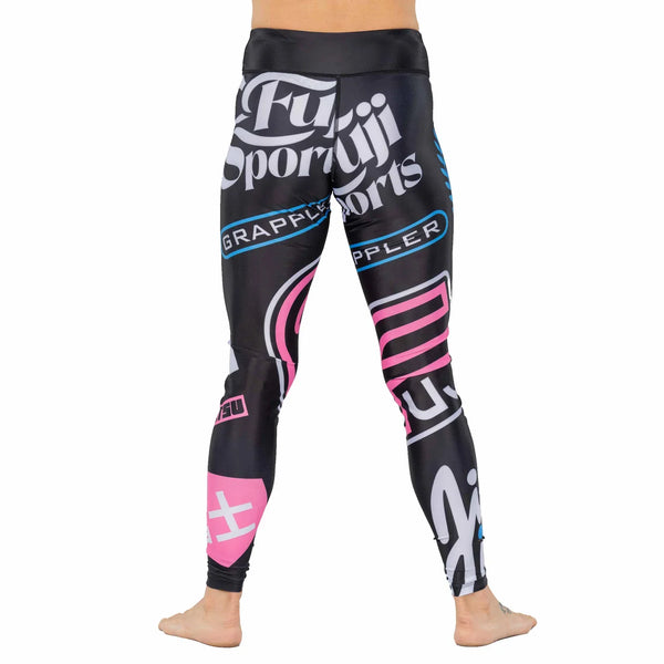 Fuji XTR Women Spats Black/Pink V1