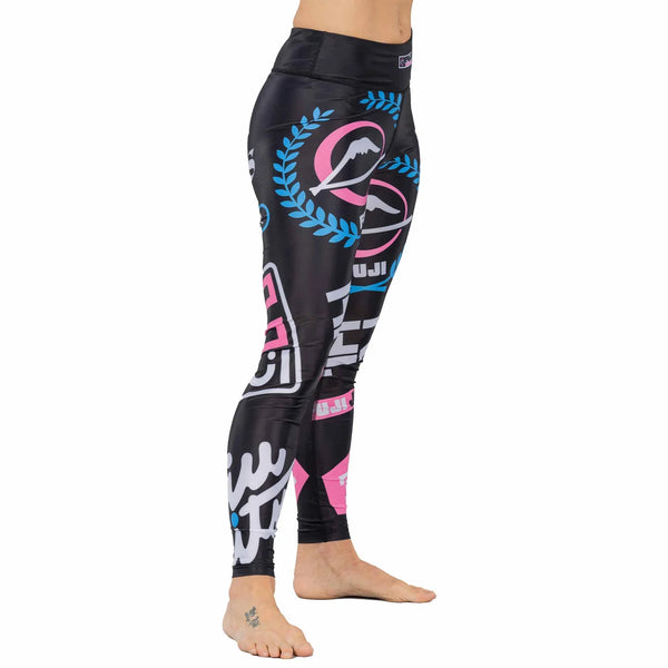 Fuji XTR Women Spats Black/Pink V1