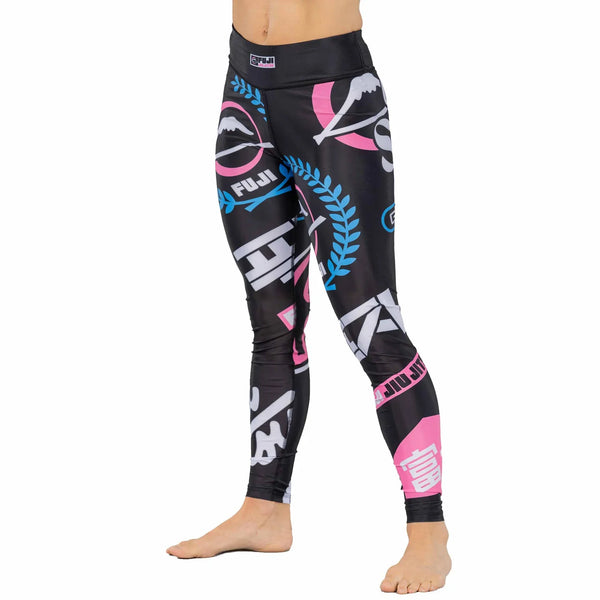 Fuji XTR Women Spats Black/Pink V1