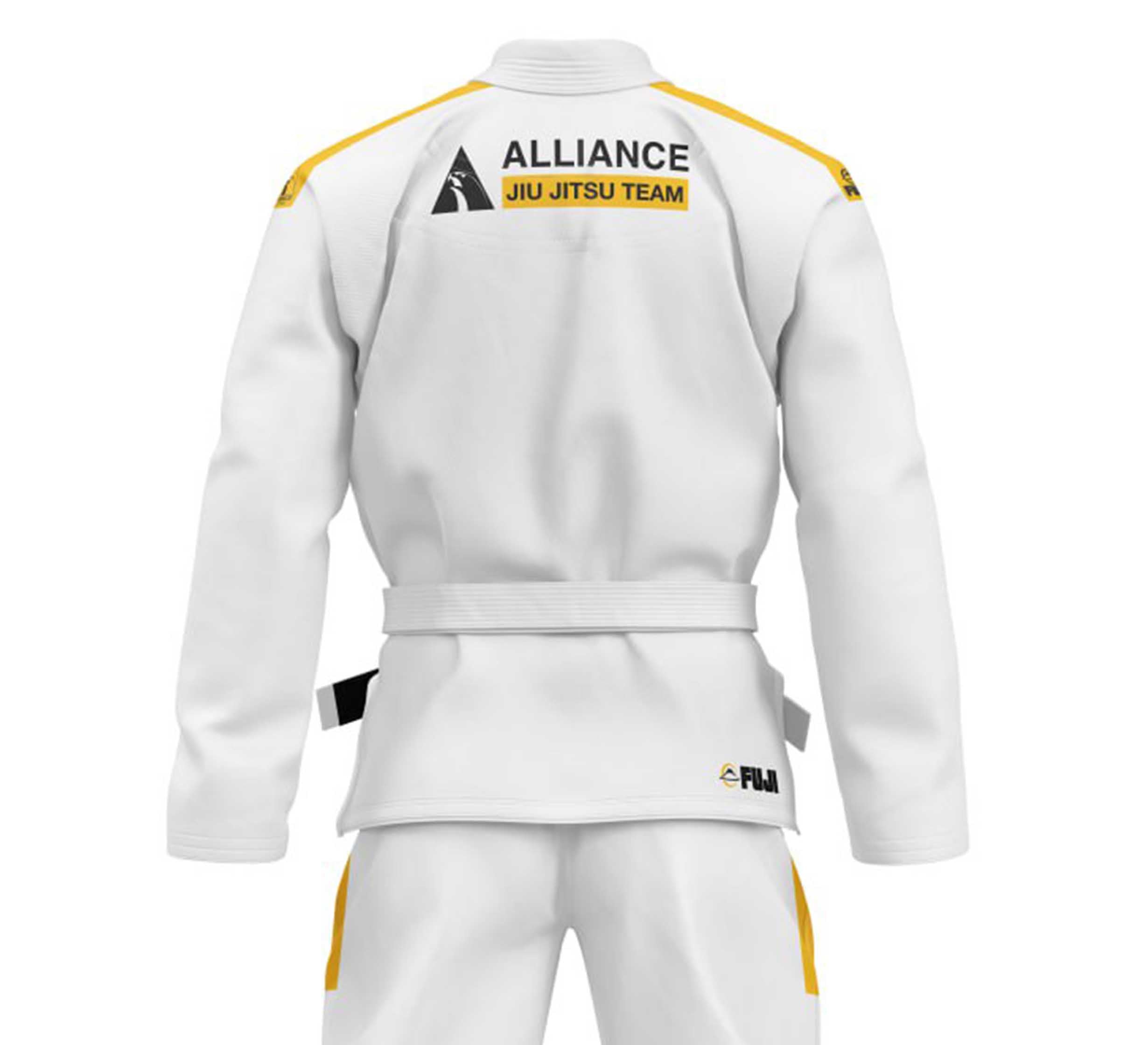 FUJI x Alliance Competition BJJ Gi White