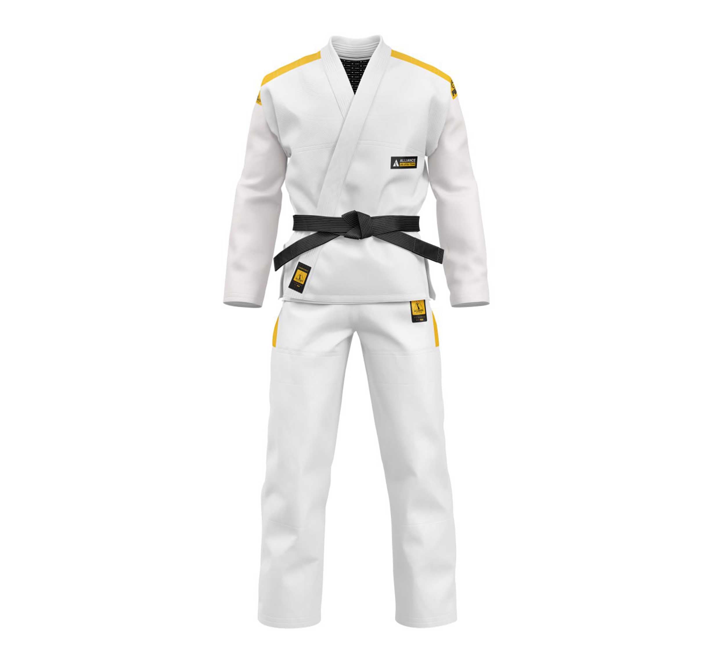 FUJI x Alliance Competition BJJ Gi White