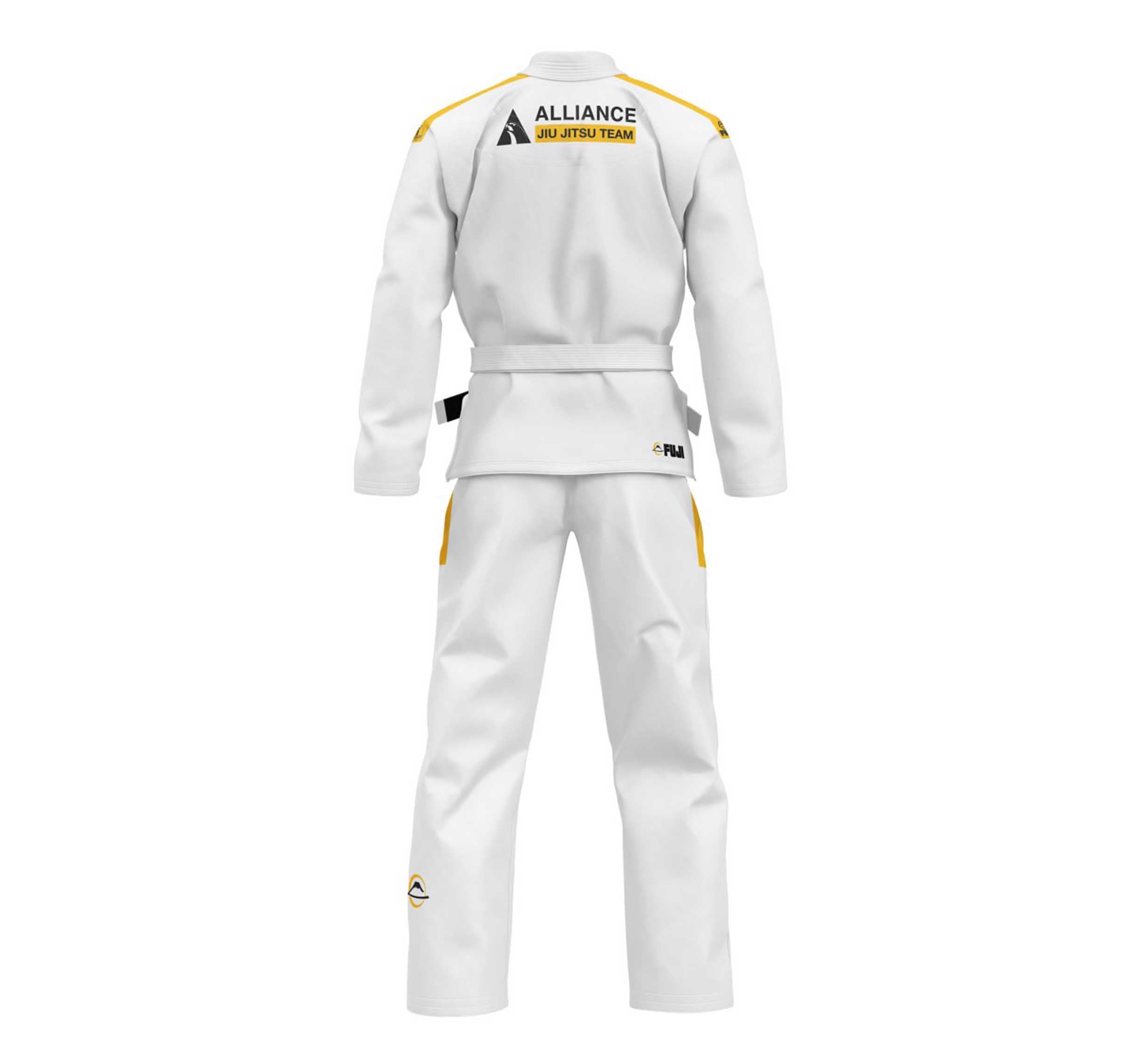 FUJI x Alliance Competition BJJ Gi White