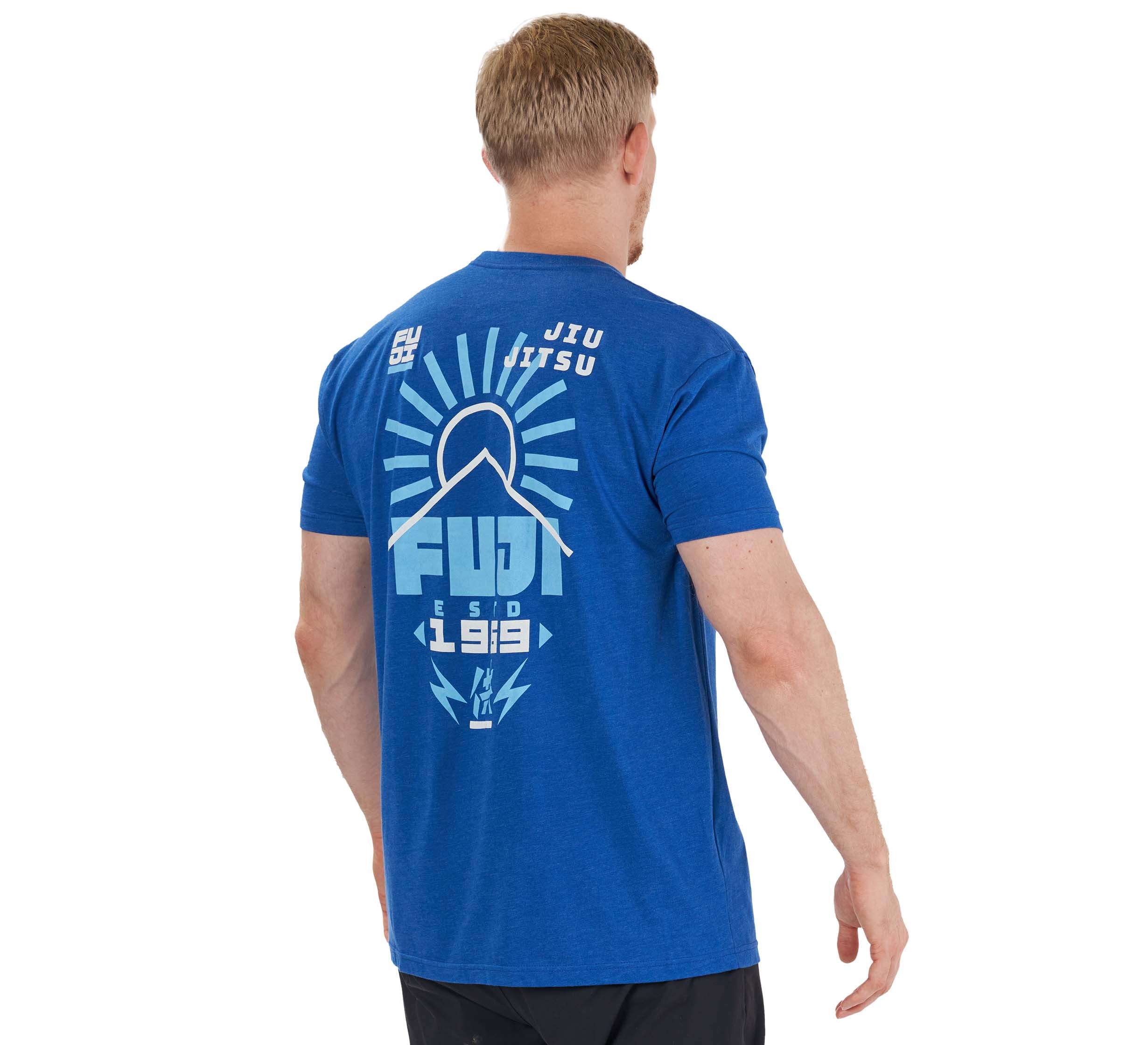 Rising Sun T-Shirt Royal Blue
