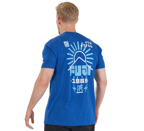 Rising Sun T-Shirt Royal Blue