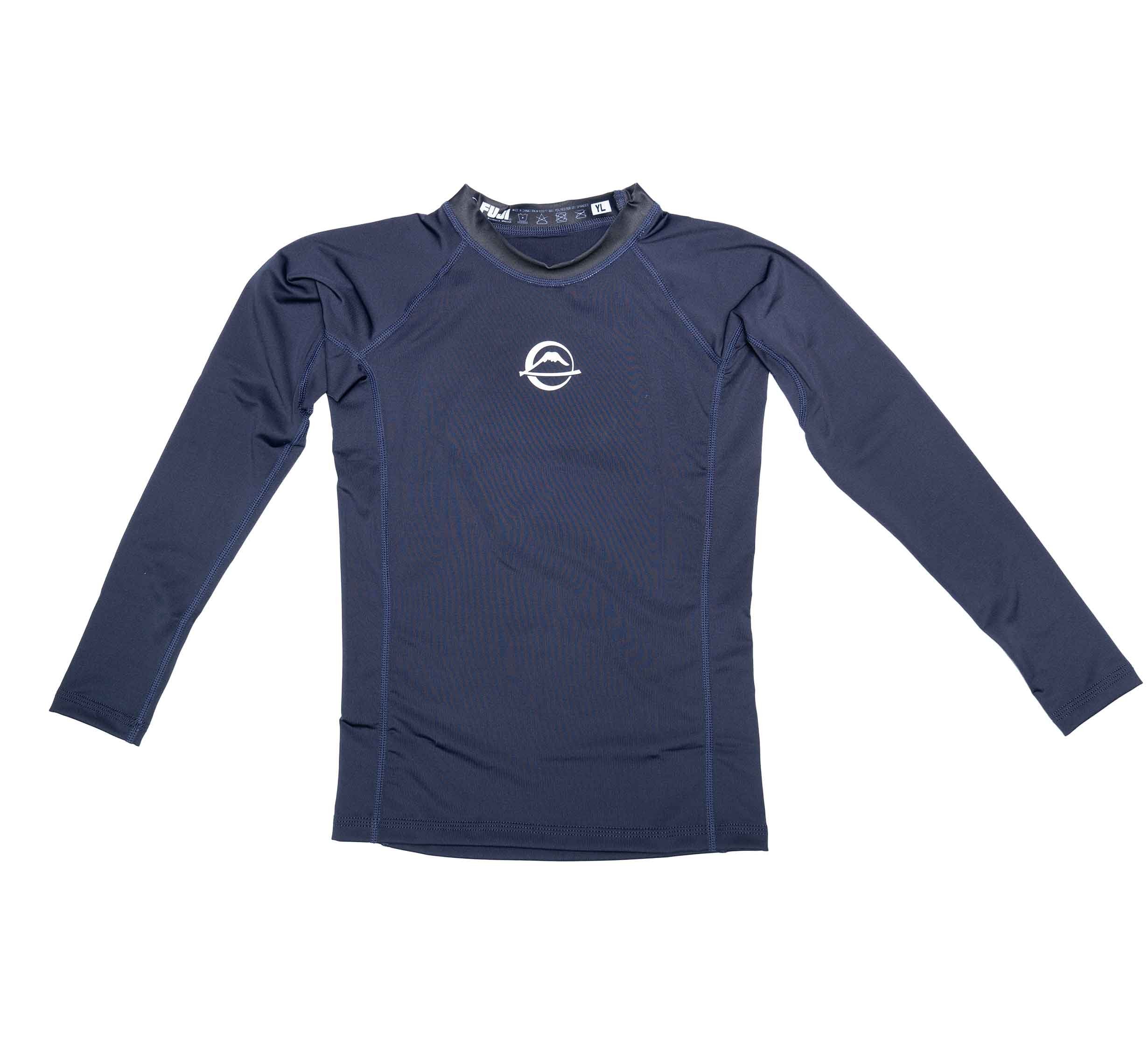 Kids Baseline Rashguard Navy