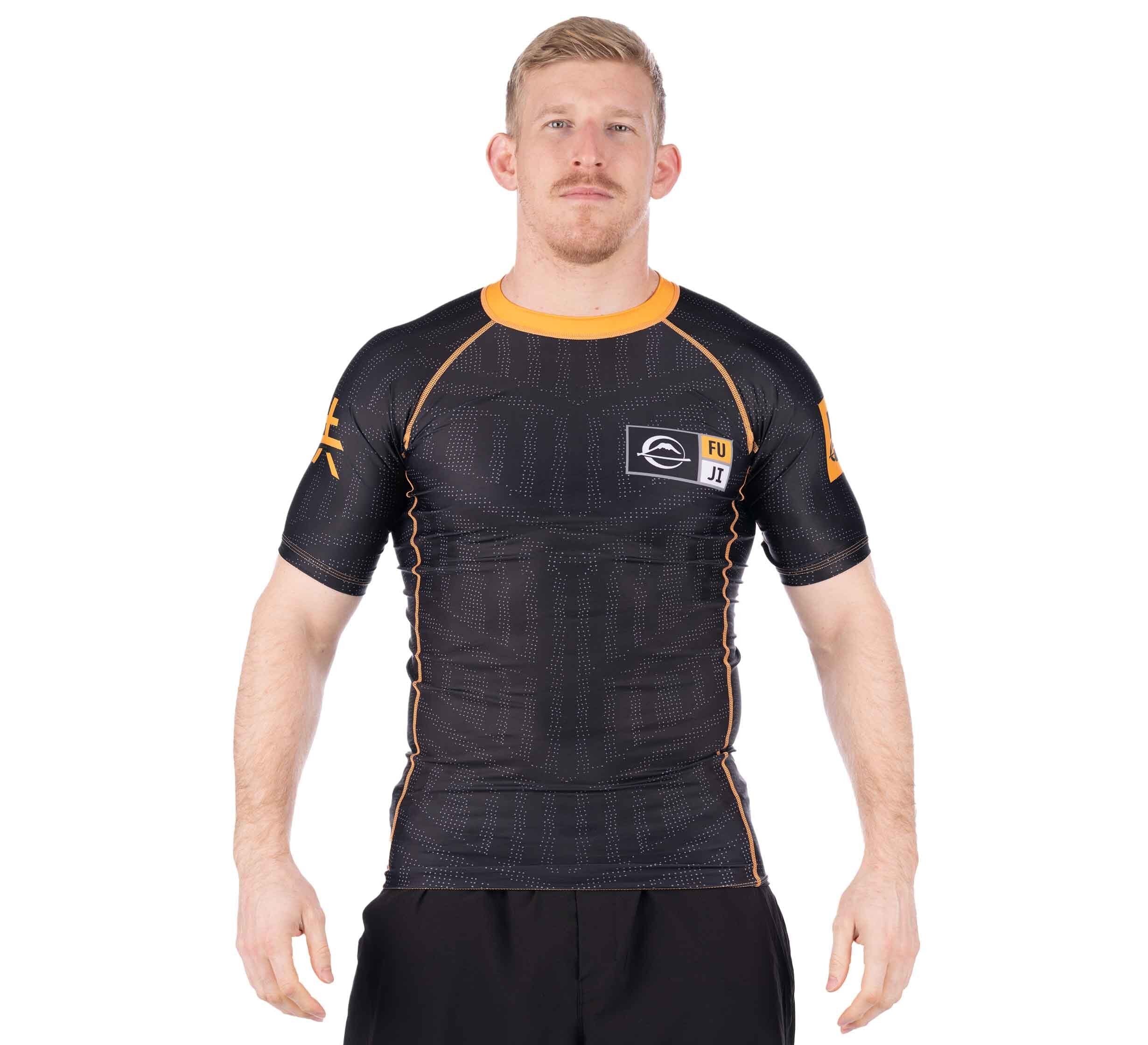 Team FUJI Short Sleeve Rashguard Red